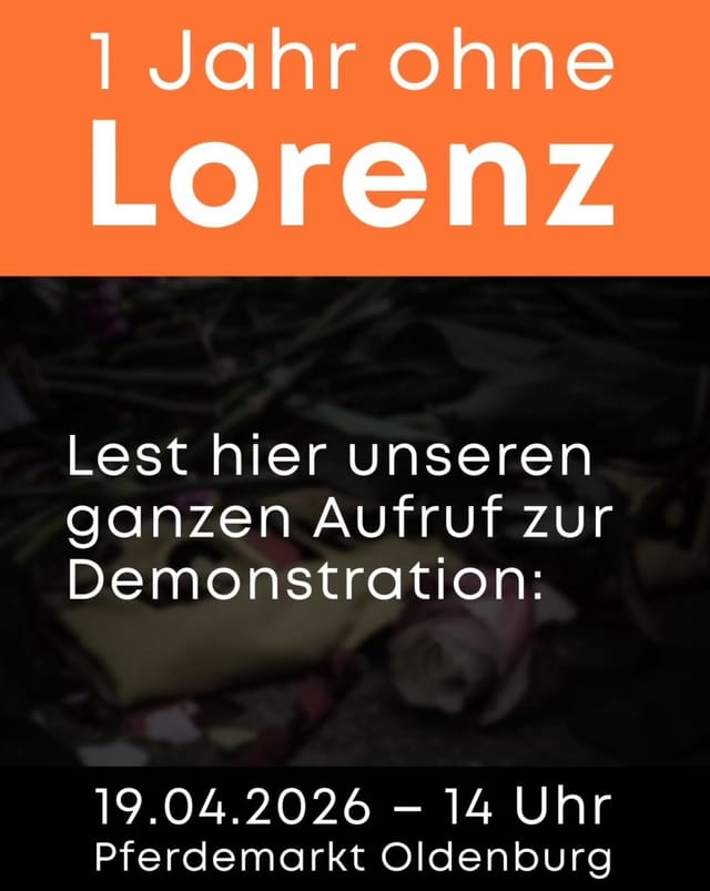 Demo: Ein Jahr ohne Lorenz